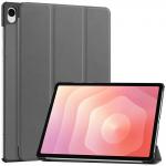 Husa Bizon Tab Croc compatibila cu Galaxy Tab S12 Plus, 12.6 inch, Gri 4 - lerato.ro