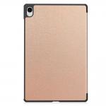 Husa Bizon Tab Croc compatibila cu Galaxy Tab S12 Plus, 12.6 inch, Rose Gold 3 - lerato.ro