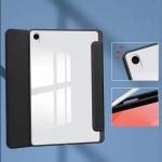 Husa Bizon Tab Clear Matt compatibila cu Samsung Galaxy Tab S12 Plus, 12.6 inch, Negru 4 - lerato.ro