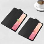 Husa Bizon Tab Clear Matt compatibila cu Samsung Galaxy Tab S12 Plus, 12.6 inch, Negru 6 - lerato.ro