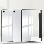 Husa Bizon Tab Clear Matt compatibila cu Samsung Galaxy Tab S12 Plus, 12.6 inch, Negru 8 - lerato.ro