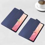 Husa Bizon Tab Clear Matt compatibila cu Samsung Galaxy Tab S12 Plus, 12.6 inch, Dark Blue 6 - lerato.ro