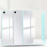 Husa Bizon Tab Clear Matt compatibila cu Samsung Galaxy Tab S12 Plus, 12.6 inch, Light Blue 8 - lerato.ro