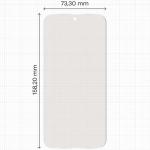 Folie protectie Bizon Film Matte compatibila cu Oppo Find X10 Pro Max, Transparent 3 - lerato.ro