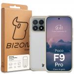 Carcasa Bizon Angelo compatibila cu Xiaomi Poco F9 Pro, Transparent / Bej 7 - lerato.ro