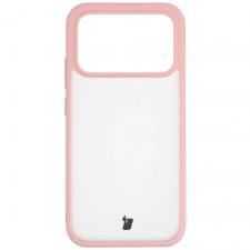 Carcasa Bizon Angelo compatibila cu Xiaomi Poco F9 Pro, Transparent / Roz