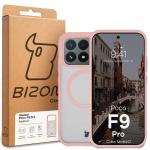 Carcasa Bizon MatteO cu MagSafe compatibila cu Xiaomi Poco F9 Pro, Roz 8 - lerato.ro