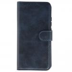 Husa flip cover Bizon Pocket compatibila cu Xiaomi Poco F9 Pro, Navy Blue 2 - lerato.ro