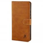 Husa flip cover Bizon Pocket compatibila cu Xiaomi Poco F9 Pro, Maro 4 - lerato.ro