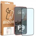 Kit protectie 2 in 1 BizonMobile, Carcasa Bizon MatteO si Folie sticla securizata Bizon Glass Edge, compatibil cu Xiaomi Poco F9 Pro, Roz 10 - lerato.ro
