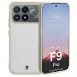Kit protectie 2 in 1 BizonMobile, Carcasa Bizon MatteO si Folie sticla securizata Bizon Glass Edge, compatibil cu Xiaomi Poco F9 Ultra, Bej 4 - lerato.ro