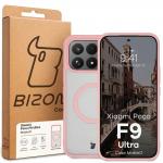 Carcasa Bizon MatteO cu MagSafe compatibila cu Xiaomi Poco F9 Ultra, Roz 8 - lerato.ro
