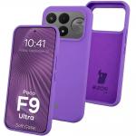 Carcasa Bizon Soft compatibila cu Xiaomi Poco F9 Ultra, Mov 3 - lerato.ro