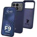 Carcasa Bizon Soft compatibila cu Xiaomi Poco F9 Ultra, Dark Blue 3 - lerato.ro