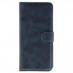 Husa flip cover Bizon Pocket compatibila cu Xiaomi Poco F9 Ultra, Navy Blue 2 - lerato.ro