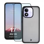 Kit protectie 2 in 1 BizonMobile, Carcasa Bizon Angelo si Folie sticla securizata Bizon Glass Edge, compatibil cu Xiaomi Redmi Note 17 4G / 5G, Negru 2 - lerato.ro