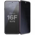 Folie protectie display Bizon Hybrid Shadow Privacy compatibila cu Oppo Reno 16 F / FS, Negru 7 - lerato.ro