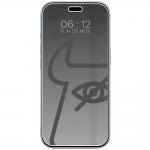 Folie sticla securizata Bizon Glass Clear Shadow Privacy compatibila cu iPhone 18 Pro, Negru 4 - lerato.ro