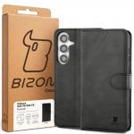 Husa flip cover Bizon Pocket compatibila cu Samsung Galaxy S26 FE / S25 FE, Negru 7 - lerato.ro