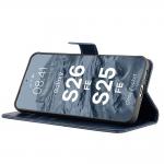 Husa flip cover Bizon Pocket compatibila cu Samsung Galaxy S26 FE / S25 FE, Navy Blue 6 - lerato.ro