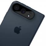 Set de 2 protectii camera foto Bizon Glass Lens compatibile cu iPhone Duo, Negru 5 - lerato.ro