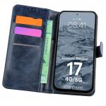 Husa flip cover Bizon Pocket compatibila cu Xiaomi Redmi 17, Navy Blue 3 - lerato.ro