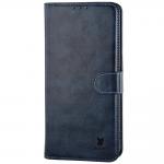 Husa flip cover Bizon Pocket compatibila cu Xiaomi Redmi 17, Navy Blue 4 - lerato.ro