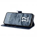 Husa flip cover Bizon Pocket compatibila cu Xiaomi Redmi 17, Navy Blue 6 - lerato.ro