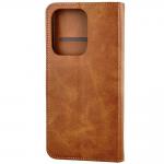 Husa flip cover Bizon Pocket compatibila cu Xiaomi Redmi 17, Maro 5 - lerato.ro