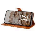Husa flip cover Bizon Pocket compatibila cu Xiaomi Redmi 17, Maro 6 - lerato.ro