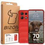 Carcasa Bizon Tur compatibila cu Motorola Edge 70 Max, Rosu 9 - lerato.ro