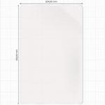 Folie protectie display Bizon Tab Film Matte compatibila cu Samsung Galaxy Tab S12 Ultra, Transparent 3 - lerato.ro