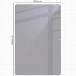 Folie protectie display Bizon Tab Hybrid Shadow Privacy compatibila cu Samsung Galaxy Tab S12 Plus, Negru 3 - lerato.ro