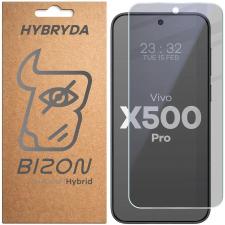 Folii protectie telefoane Vivo, Folie protectie display Bizon Hybrid Shadow Privacy compatibila cu Vivo X500 Pro, Negru, lerato.ro