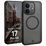 Carcasa Bizon MatteO cu MagSafe compatibila cu Xiaomi Redmi Note 17 Pro, Negru 3 - lerato.ro