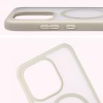 Carcasa Bizon MatteO cu MagSafe compatibila cu Xiaomi Redmi Note 17 Pro, Bej 5 - lerato.ro