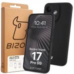 Carcasa Bizon Soft compatibila cu Xiaomi Redmi Note 17 Pro 5G, Negru 8 - lerato.ro