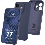 Carcasa Bizon Soft compatibila cu Xiaomi Redmi Note 17 Pro 5G, Dark Blue 3 - lerato.ro