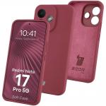 Carcasa Bizon Soft compatibila cu Xiaomi Redmi Note 17 Pro 5G, Dark Purple 3 - lerato.ro