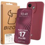 Carcasa Bizon Soft compatibila cu Xiaomi Redmi Note 17 Pro 5G, Dark Purple 8 - lerato.ro