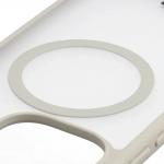 Carcasa Bizon MatteO cu MagSafe compatibila cu Xiaomi Redmi Note 17, Bej 4 - lerato.ro