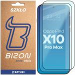 Set 2 folii sticla securizata Bizon Glass Edge compatibile cu Oppo Find X10 Pro Max, Negru 2 - lerato.ro