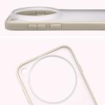 Carcasa Bizon Angelo compatibila cu Vivo X500 Pro Max, Transparent / Bej 4 - lerato.ro