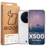 Carcasa Bizon Angelo compatibila cu Vivo X500 Pro Max, Transparent / Bej 7 - lerato.ro