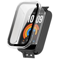 Accesorii Xiaomi Smart Band 11 Active, Carcasa cu protectie ecran BizonMobile Adamo compatibila cu Xiaomi Smart Band 11 Active, Transparent, lerato.ro