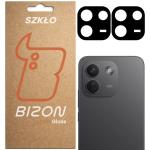 Set 2 folii sticla securizata camera foto Bizon Glass Lens compatibile cu Xiaomi Redmi Note 17 Pro Max 5G, Negru 3 - lerato.ro