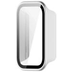Carcasa cu protectie ecran BizonMobile Adamo compatibila cu Xiaomi Smart Band 11 Active, Satin Silver 4 - lerato.ro
