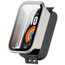 Accesorii Xiaomi Smart Band 11 Active, Carcasa cu protectie ecran BizonMobile Adamo compatibila cu Xiaomi Smart Band 11 Active, Satin Champagne, lerato.ro