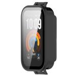 Carcasa cu protectie ecran BizonMobile Adamo compatibila cu Xiaomi Smart Band 11 Active, Matte Black 6 - lerato.ro
