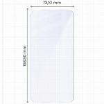 Set 2 folii protectie Bizon Hybrid Mule Duo compatibile cu Xiaomi Redmi Note 17 Pro 5G, Transparent 3 - lerato.ro
